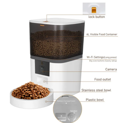 remote control Pet Feeder