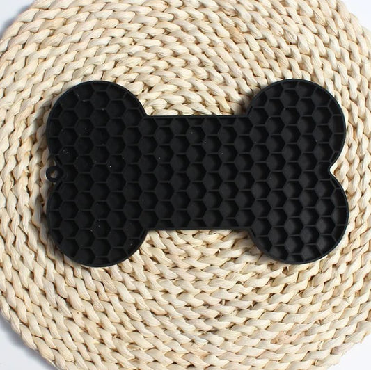 Bone-Shape Dog Lick Mat