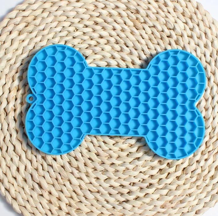 Bone-Shape Dog Lick Mat