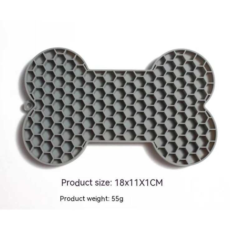 Bone-Shape Dog Lick Mat
