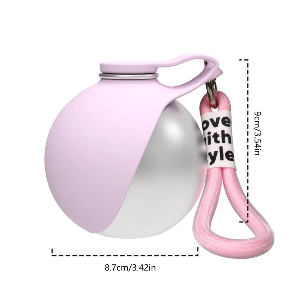 Dog Water Bottle with Removable Silicone