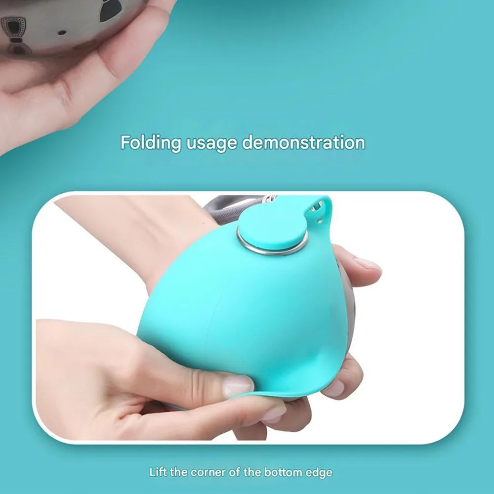 Dog Water Bottle with Removable Silicone