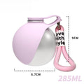 Dog Water Bottle with Removable Silicone